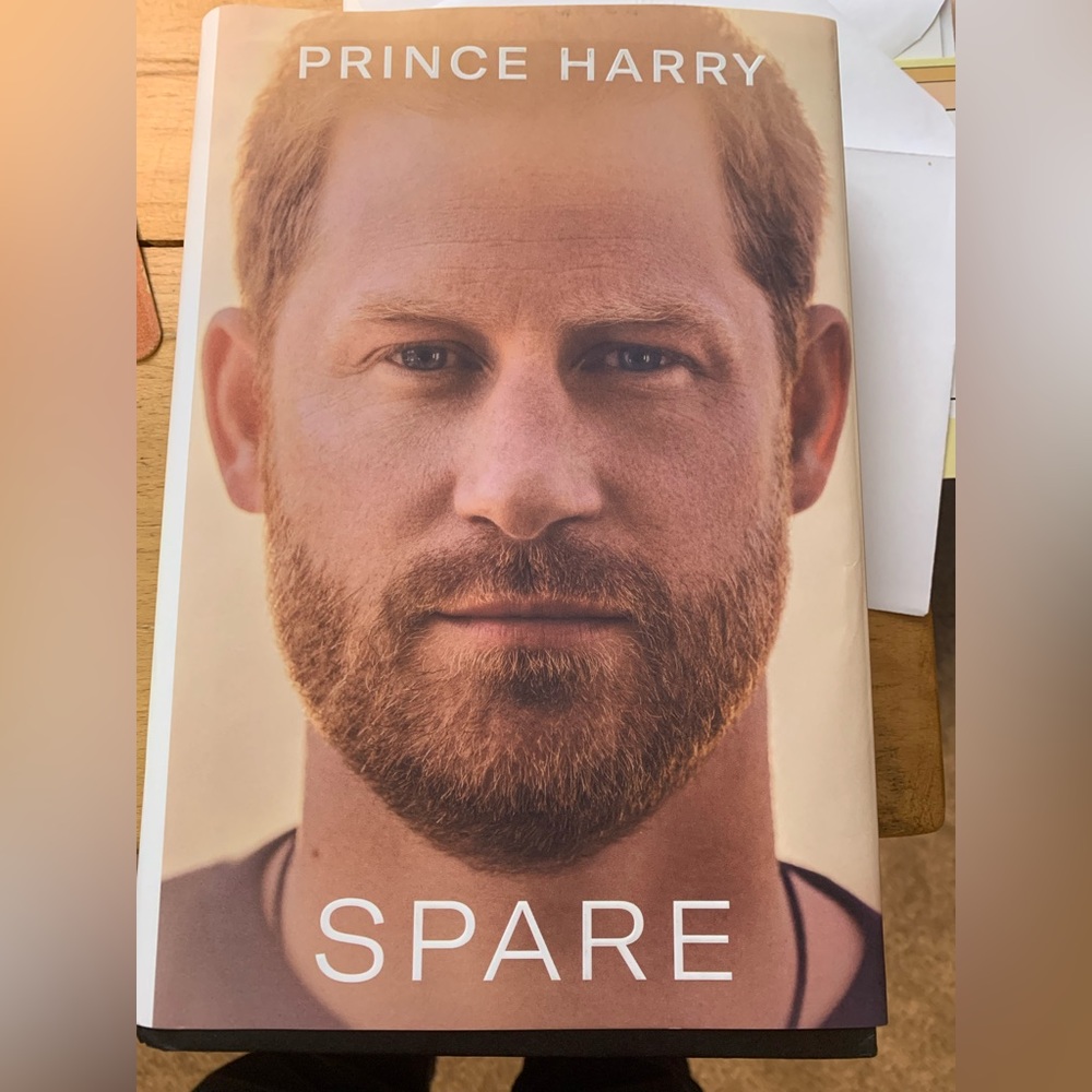 New book! Prince Harry Spare